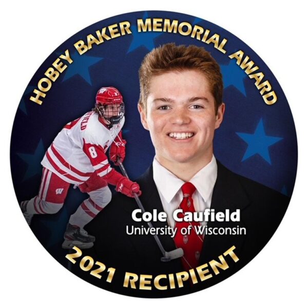 2021 Winner Puck - Cole Caufield